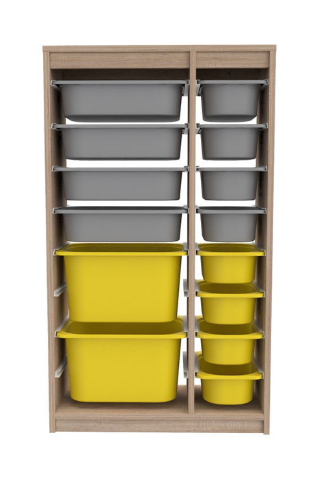 Hanah Home Montana Xs 2D4N8U - Gris Sonomo y Amarillo Hanah Home Montana Xs 2D4N8U - Gris Sonomo y Amarillo